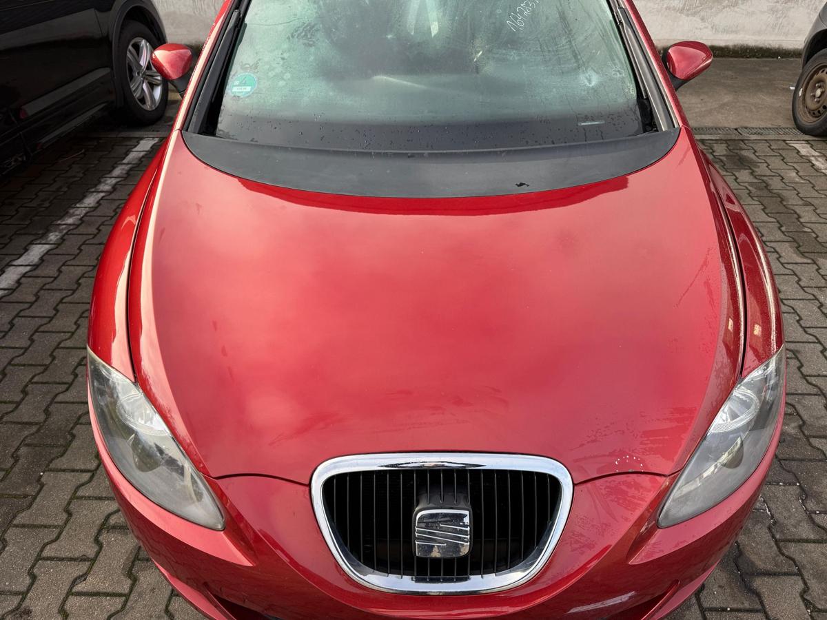 Seat Leon 1P original Motorhaube LS3X Rojo Rubi BJ06